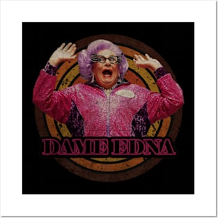 dame edna vintage design on top Posters and Art